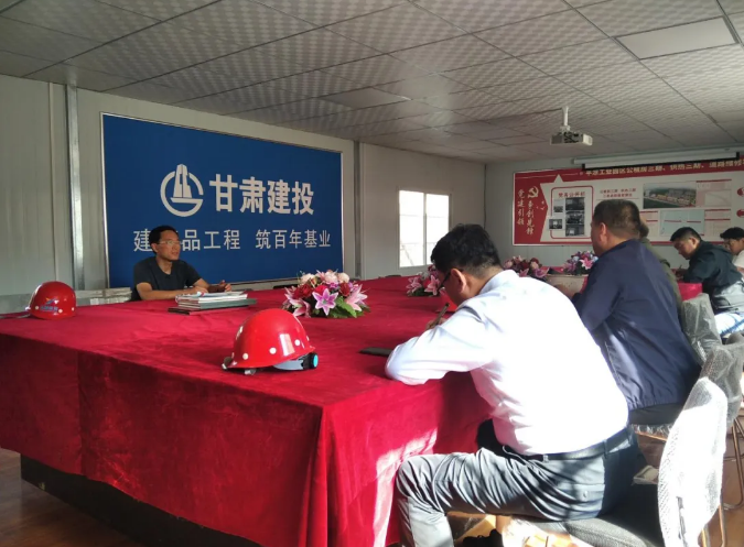 “國慶假日我在崗”——泓源公司檢查項目建設(shè)工作(圖1)